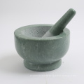 Green Marble Mortar and Pestle